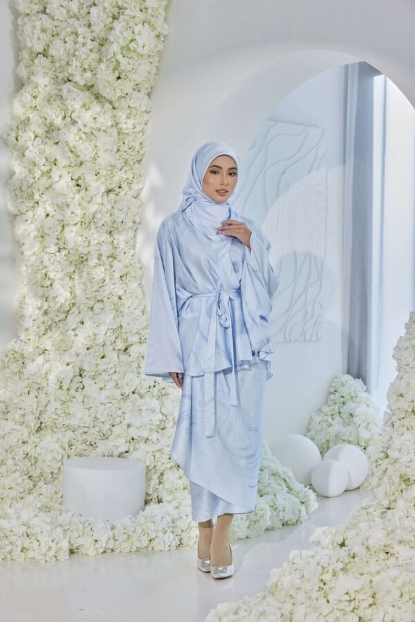 m45178 IRIS KAFTAN in Azure Tranquility (BLUE)