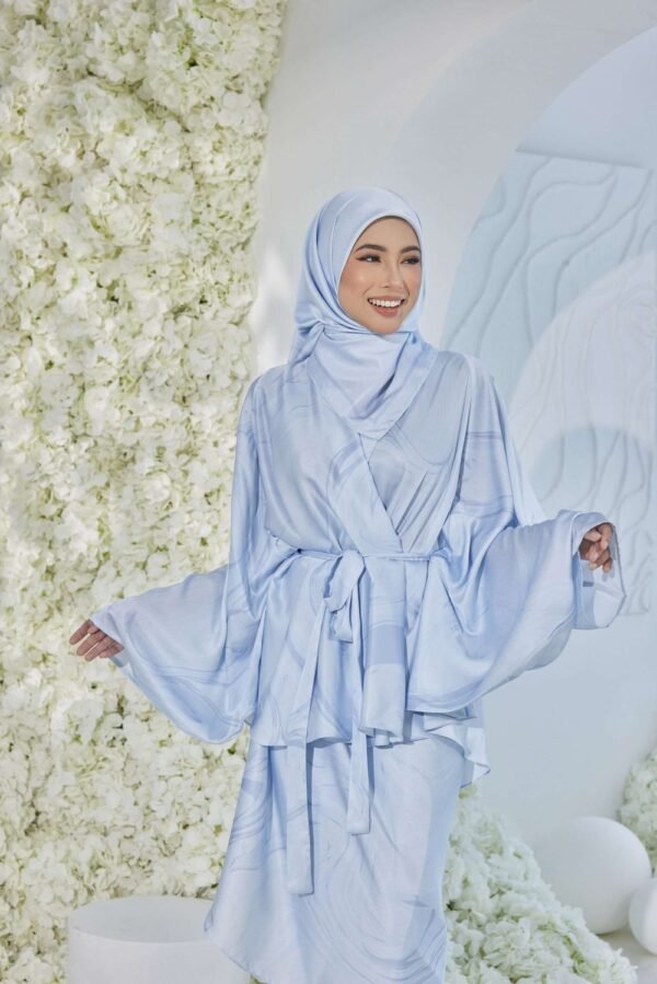 m45182 IRIS KAFTAN in Azure Tranquility (BLUE)