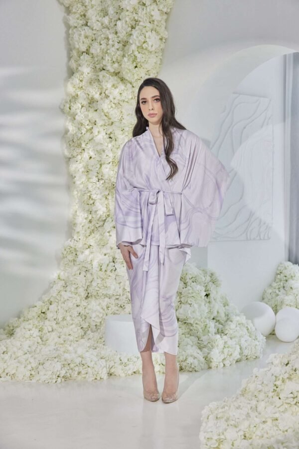 IRIS KAFTAN  in Harmony Haven (LILAC)