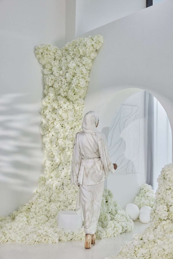 IRIS KAFTAN  in Radiant Serenity (GOLD)