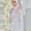 IRIS SQUARE HIJAB in Elegance Renewed (ROSE GOLD)