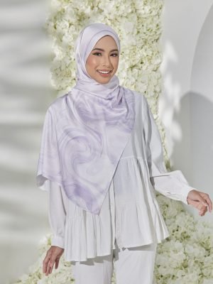 IRIS SHAWL in Harmony Haven (LILAC)