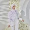 IRIS SQUARE HIJAB in Harmony Haven (LILAC)