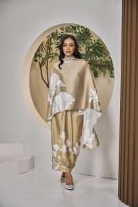 JASMINE PRINTED, LIMITED SERIES in Honey Gold