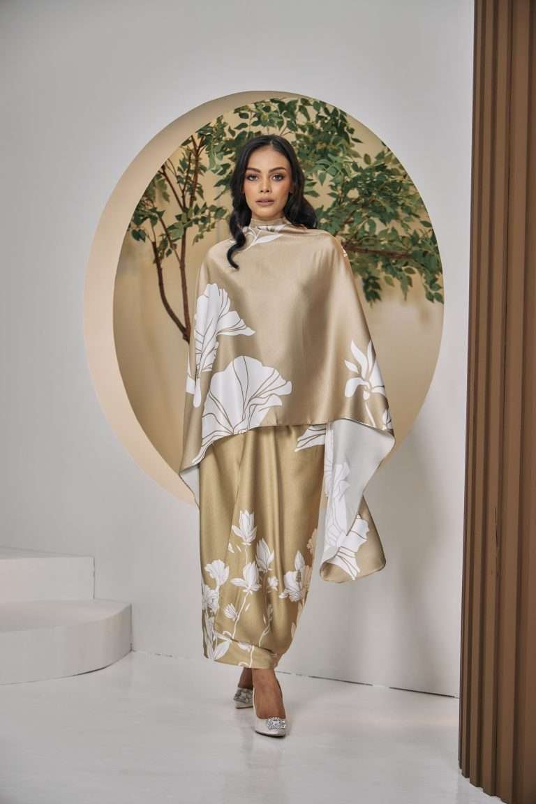 JASMINE PRINTED, LIMITED SERIES in Honey Gold