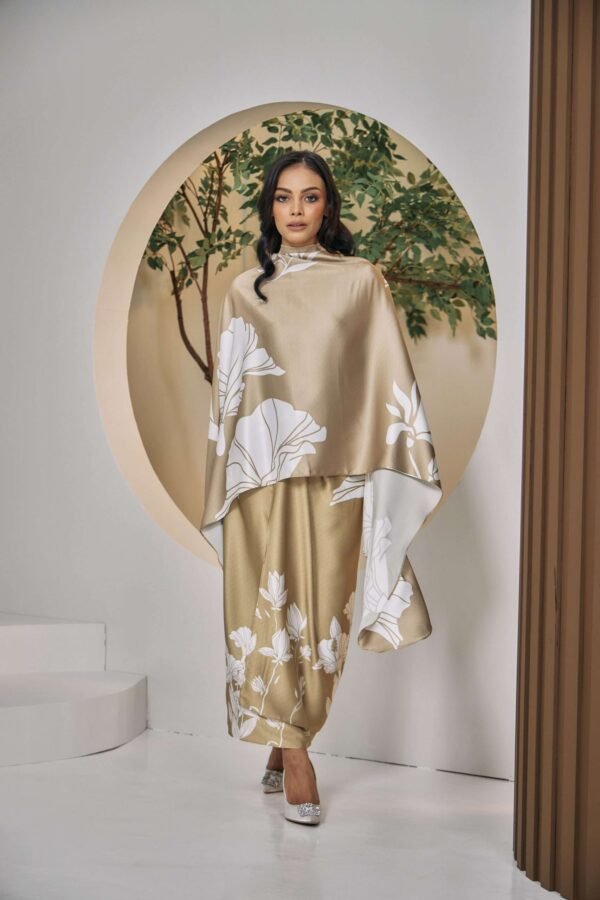 JASMINE PRINTED, LIMITED SERIES in Honey Gold