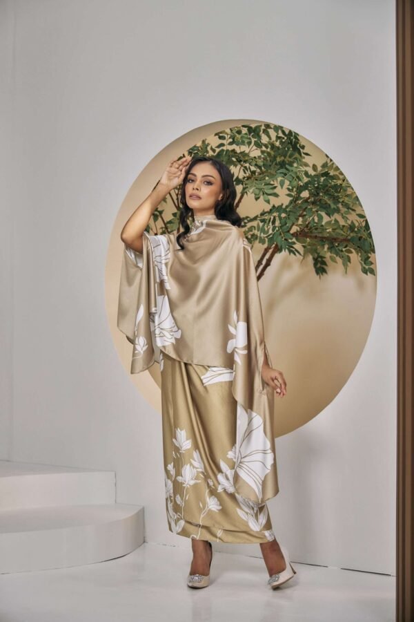 JASMINE PRINTED, LIMITED SERIES in Honey Gold