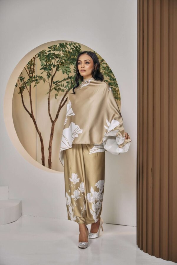 JASMINE PRINTED, LIMITED SERIES in Honey Gold