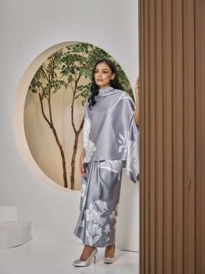 JASMINE PRINTED, LIMITED SERIES in Roman Silver