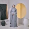 SAMARA ABAYA in Moon Silver