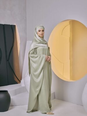 SAMARA ABAYA in Sage Green