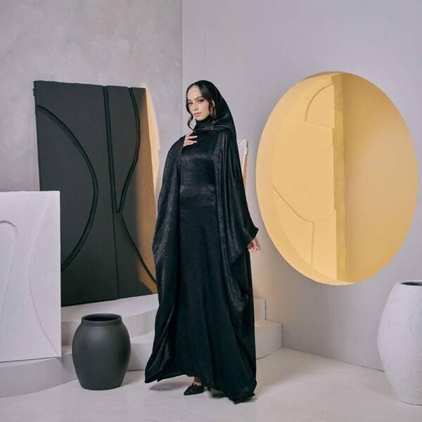 SAMARA ABAYA in Jade Black