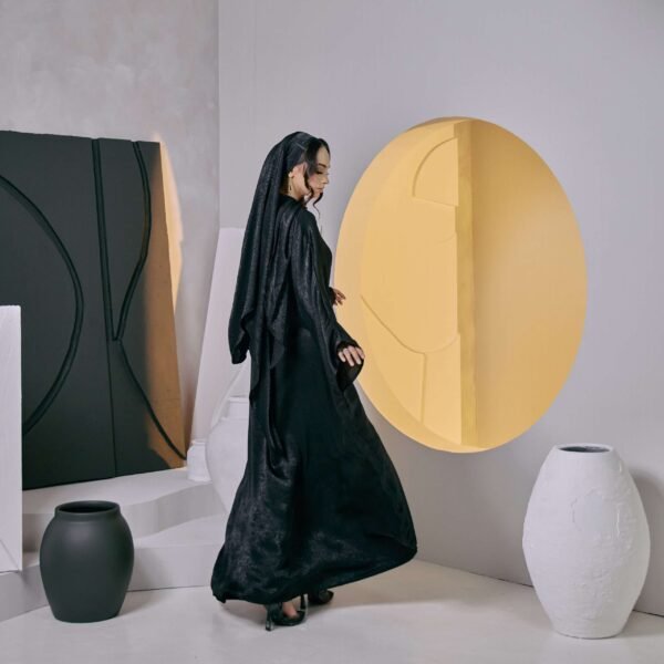 SAMARA ABAYA in Jade Black