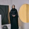 SAMARA ABAYA in Jade Black