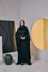 SAMARA ABAYA in Jade Black