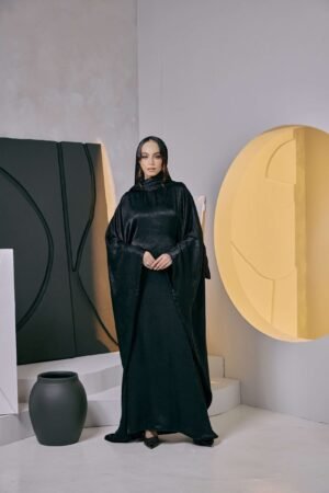 SAMARA ABAYA in Jade Black