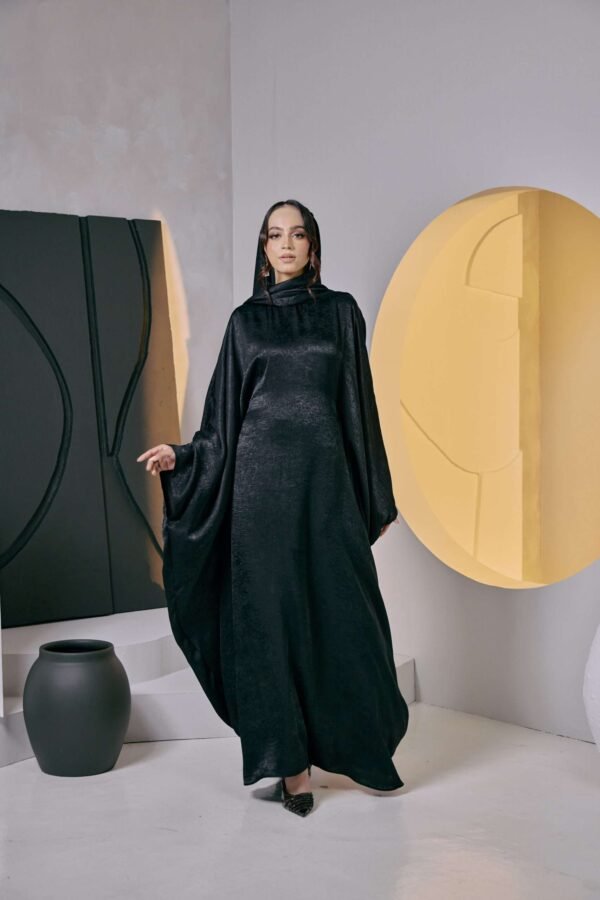 SAMARA ABAYA in Jade Black