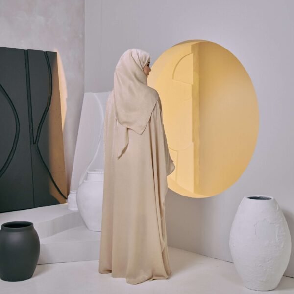 SAMARA ABAYA in Pearl Nude