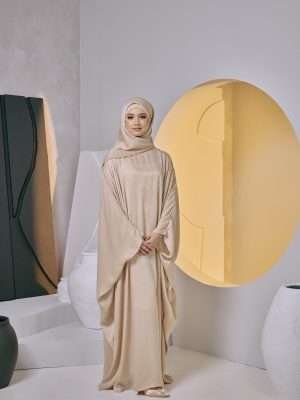 SAMARA ABAYA in Pearl Nude