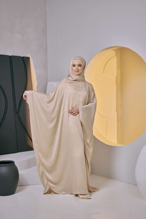 SAMARA ABAYA in Pearl Nude