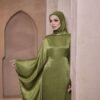 SAMARA ABAYA in Olive Green