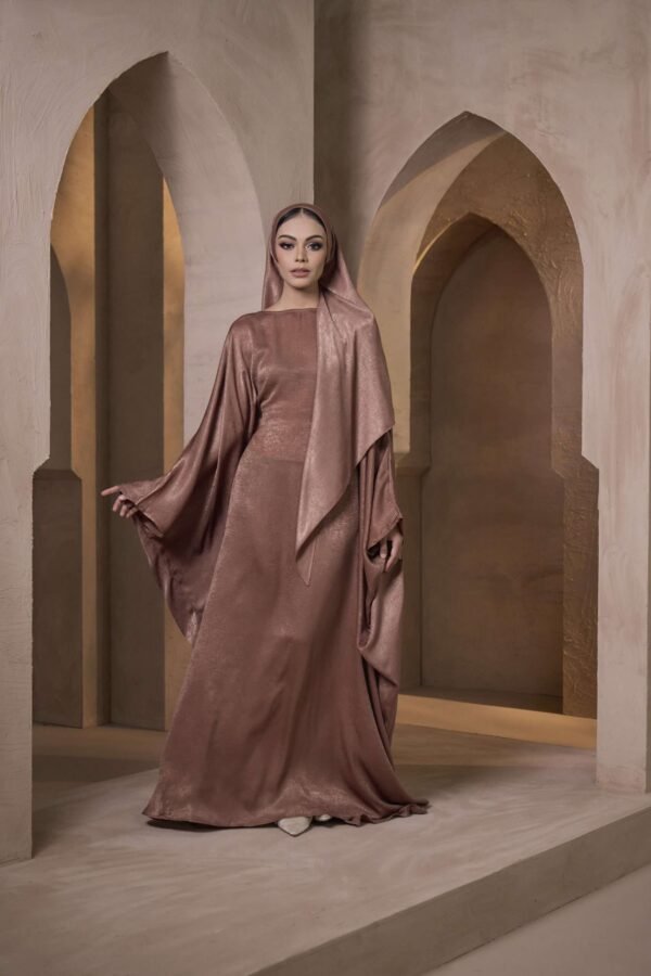 SAMARA ABAYA in Brunette Brown