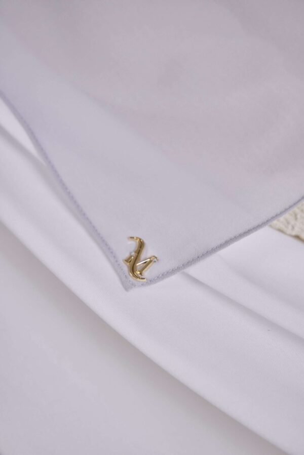 Qalbu Shawl in Dusty Silver