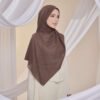 Qalbu Shawl in Dark Brown