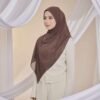 Qalbu Shawl in Dark Brown