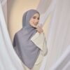 Qalbu Shawl in Ash Grey