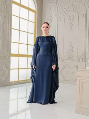 SAMARA ABAYA in Midnight Blue