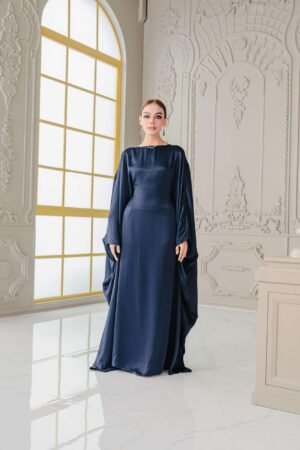SAMARA ABAYA in Midnight Blue
