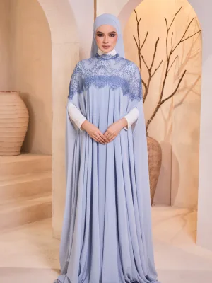 Amber Series in Dusty Blue