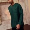Emerald Green KURTA MALEEQ IN EMERALD GREEN