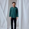 MAYANGBYANNTSYA0048510 KURTA MALEEQ IN EMERALD GREEN