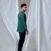 MAYANGBYANNTSYA0056518 KURTA MALEEQ IN EMERALD GREEN