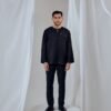 MAYANGBYANNTSYA007925 KURTA MALEEQ IN CLASSIC BLACK
