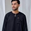 MAYANGBYANNTSYA010450 KURTA MALEEQ IN CLASSIC BLACK