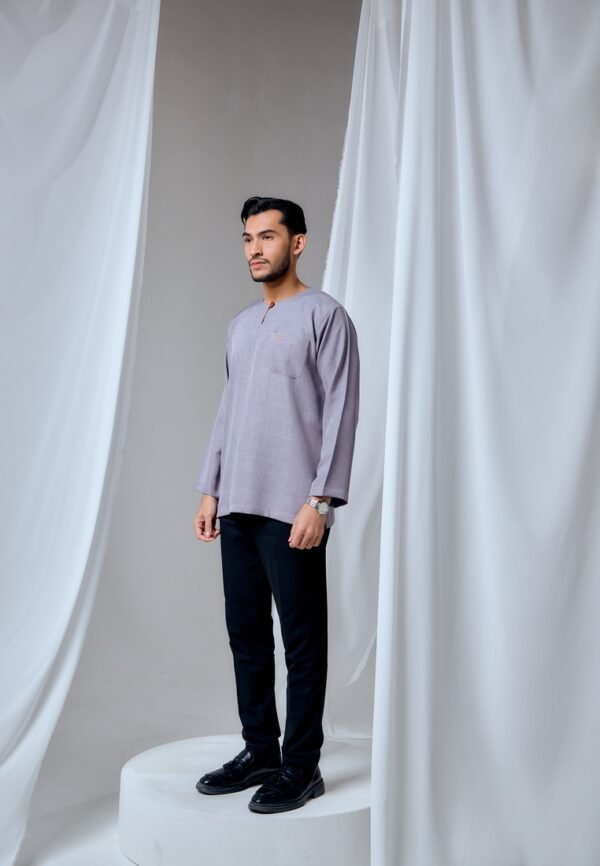 MAYANGBYANNTSYA0106 1568 KURTA MALEEQ IN DARK GREY
