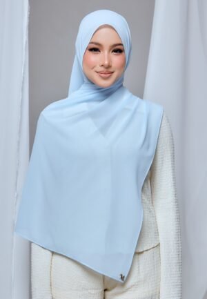 MAYANGBYANNTSYA0123 1585 QALBU SHAWL SERIES - SKY BLUE