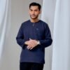 KURTA MALEEQ IN MIDNIGHT BLUE