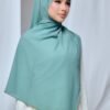 QALBU SHAWL SERIES - TEAL GREEN