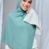 QALBU SHAWL SERIES - TEAL GREEN