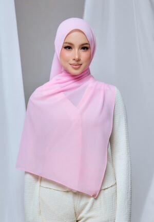 MAYANGBYANNTSYA0281 1742 QALBU SHAWL SERIES - SOFT PINK