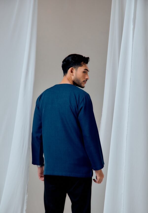 MAYANGBYANNTSYA03951376 KURTA MALEEQ IN TEAL BLUE