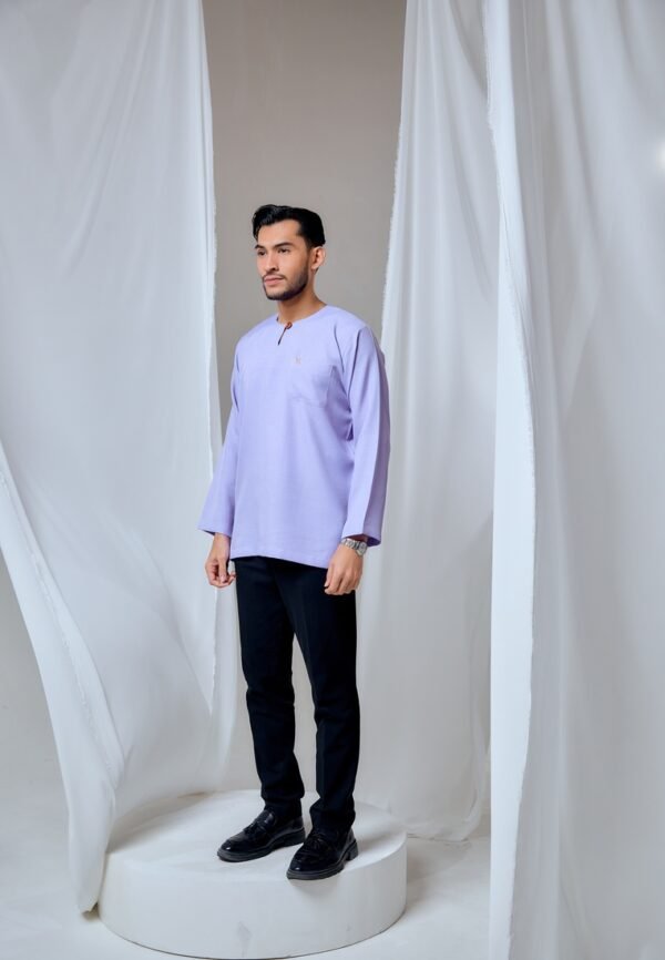 MAYANGBYANNTSYA0438380 KURTA MALEEQ IN ROYAL LILAC