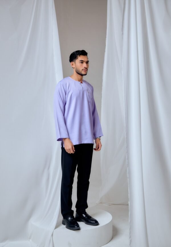 MAYANGBYANNTSYA0440382 KURTA MALEEQ IN ROYAL LILAC