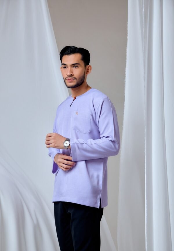 MAYANGBYANNTSYA0449391 KURTA MALEEQ IN ROYAL LILAC