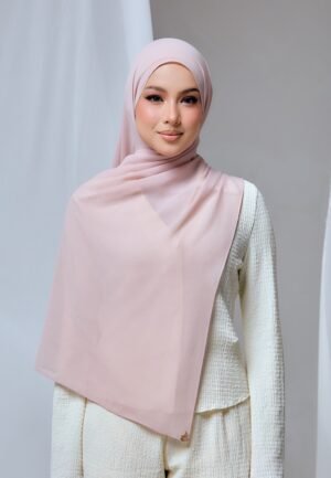MAYANGBYANNTSYA0511453 QALBU SHAWL SERIES - ROSE BROWN