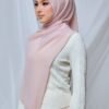 QALBU SHAWL SERIES - ROSE BROWN